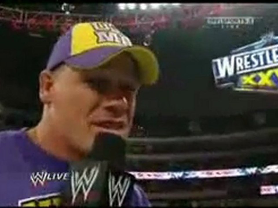 Raw 3  7  11 John Cena Response To The Rock