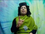 الكوميدي عبد القادر محمودي في تقليد للعقيد معمر القذافي