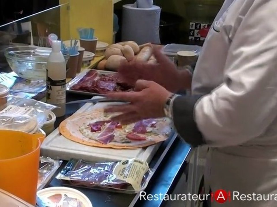 wrap demo sandwich & snack show