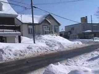 lévis beach, 8 mars 2011  ( que la neige a neigé)