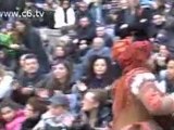 Carnevale Romano, artisti di strada a piazza di Spagna