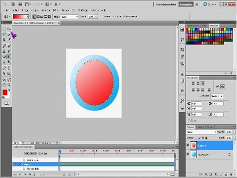 Tutoriel créer un bouton arrondi avec photoshop