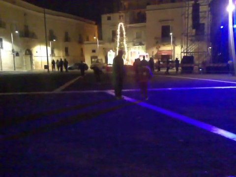 Mezzanotte in Piazza Catuma ad Andria - 31 Dicembre 2009