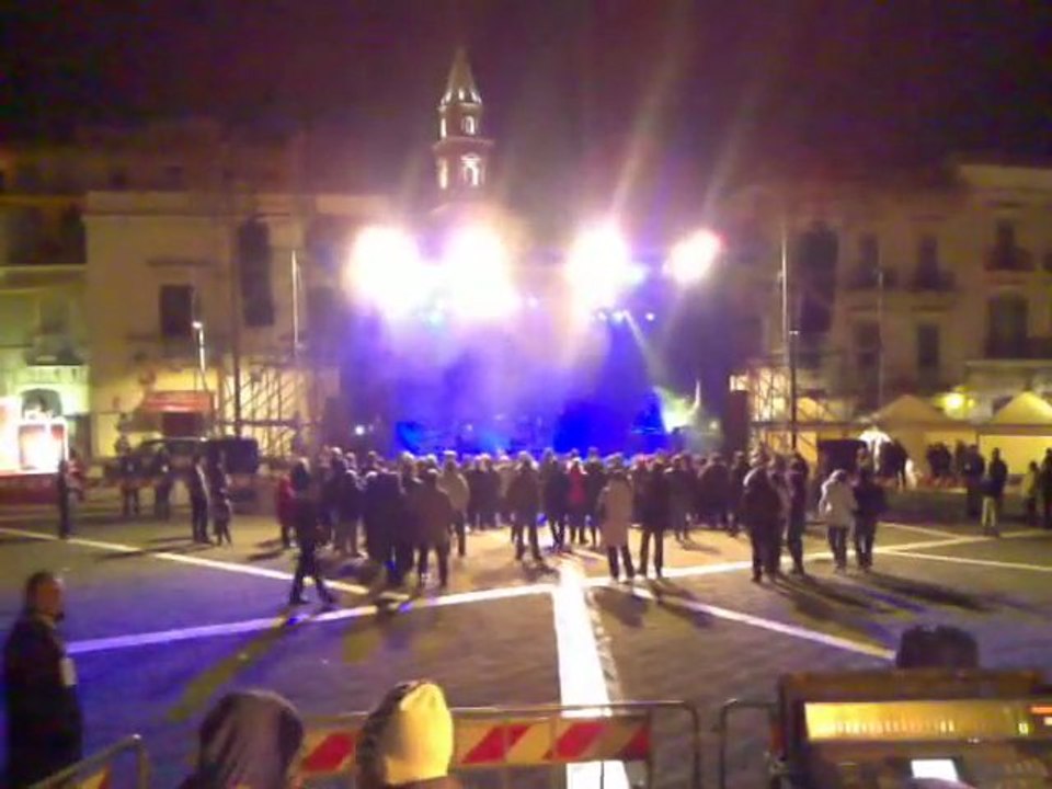 "Mezzanotte in Piazza Catuma ad Andria" - 31 Dicembre 2009