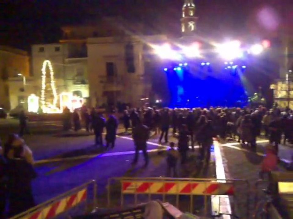 "Mezzanotte in Piazza Catuma ad Andria" - 31 Dicembre 2009