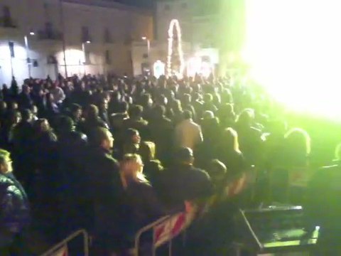 Mezzanotte in Piazza Catuma ad Andria - 31 Dicembre 2009