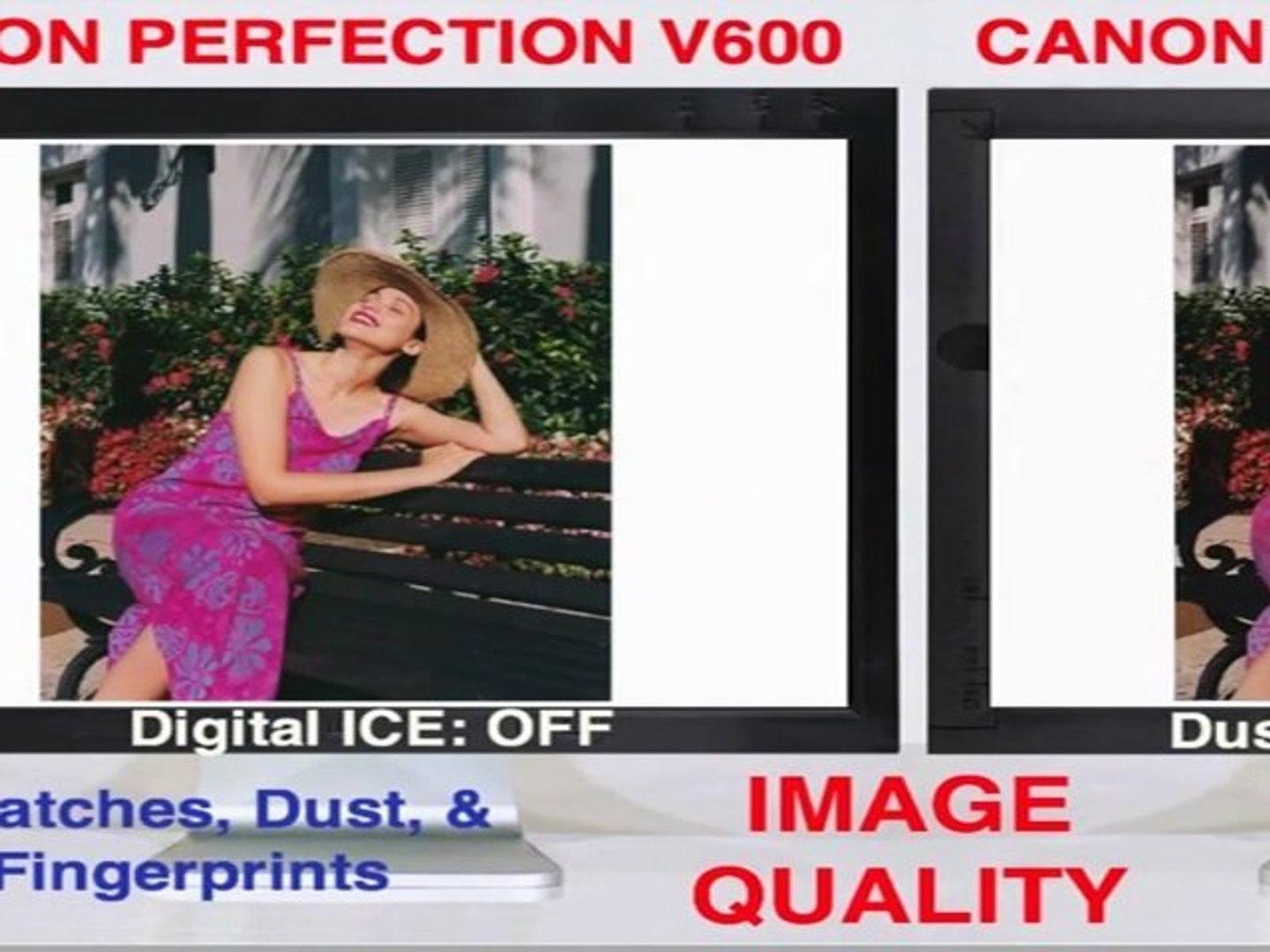 Epson V600 Photo Scanner vs. Canonscan 9000F - video Dailymotion