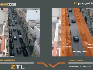 下载视频: Andria: anche via R. Margherita diventa Zona a Traffico Limitato