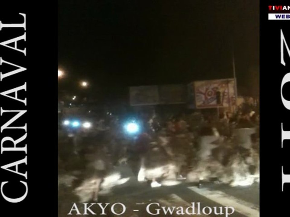 Carnaval Guadeloupe 2011 - Le Groupe Akyo