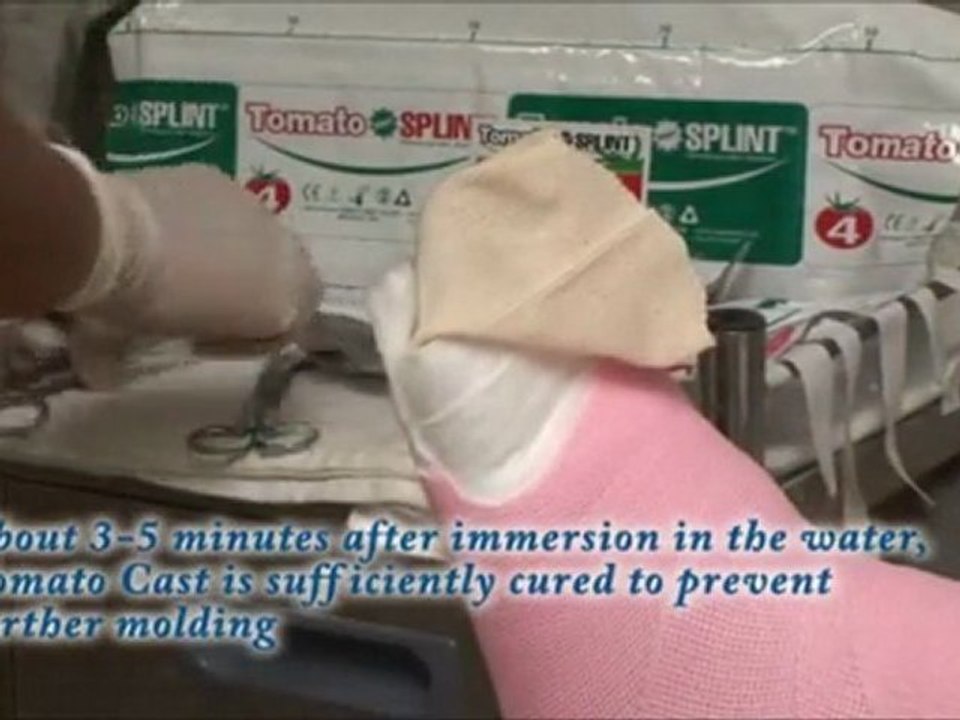 Tomato M&C Co. Ltd's leg cast tutorial part 1