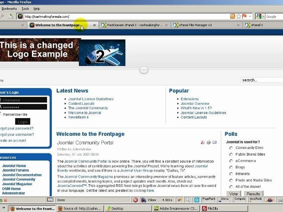 How to change your Favicon in Joomla