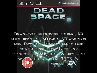 Dead Space 2 PS3 JB free Playstation 3 ISO [Updated 8th ...