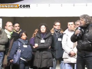Beppe Grillo a Piazza Catuma - Andria, 9 Marzo 2010