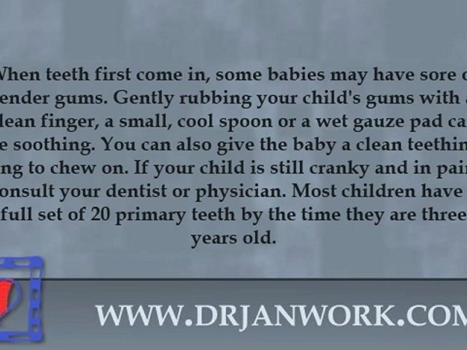 Elk Grove pediatric dentist teaches about baby teeth