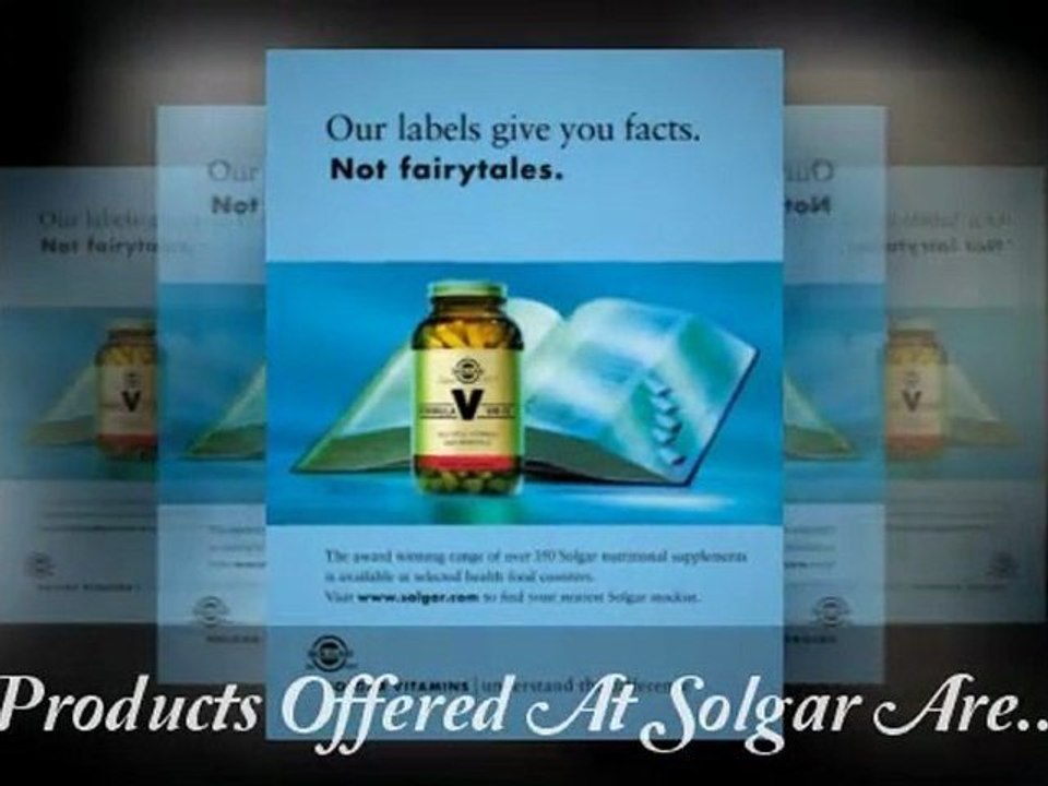 Enjoy Longer And Healthier Life with Solgar Vitamins