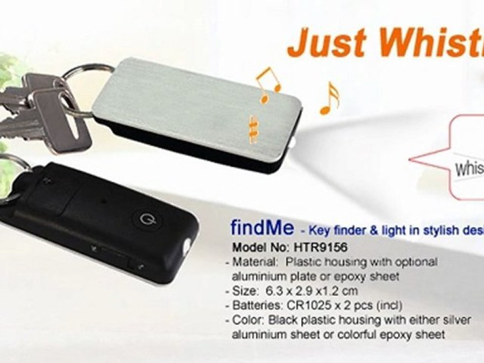 Whistle Key Finders Locate lost keys video Dailymotion