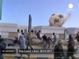 Libyan Warplanes strike rebels at Ras Lanuf - no comment