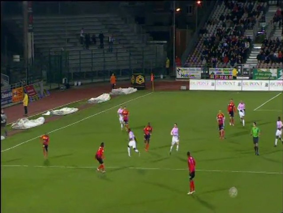 Boulogne -Evian : les buts
