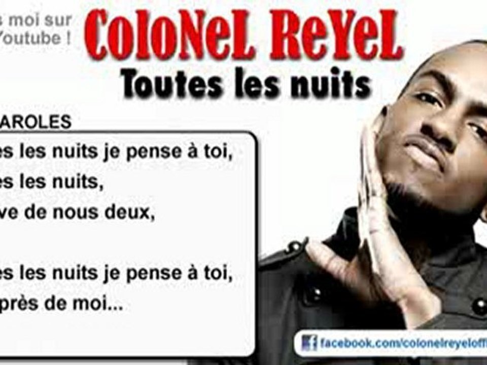 Colonel Reyel - Toutes les nuits  MUSIC