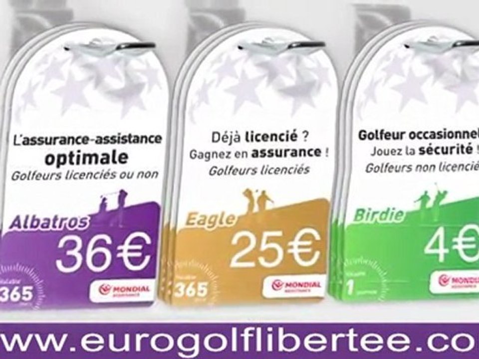 Golf-golfeur accident