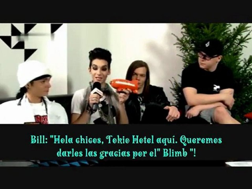 Kids Choice Awards 2010 TOKIO HOTEL subtitulado en español