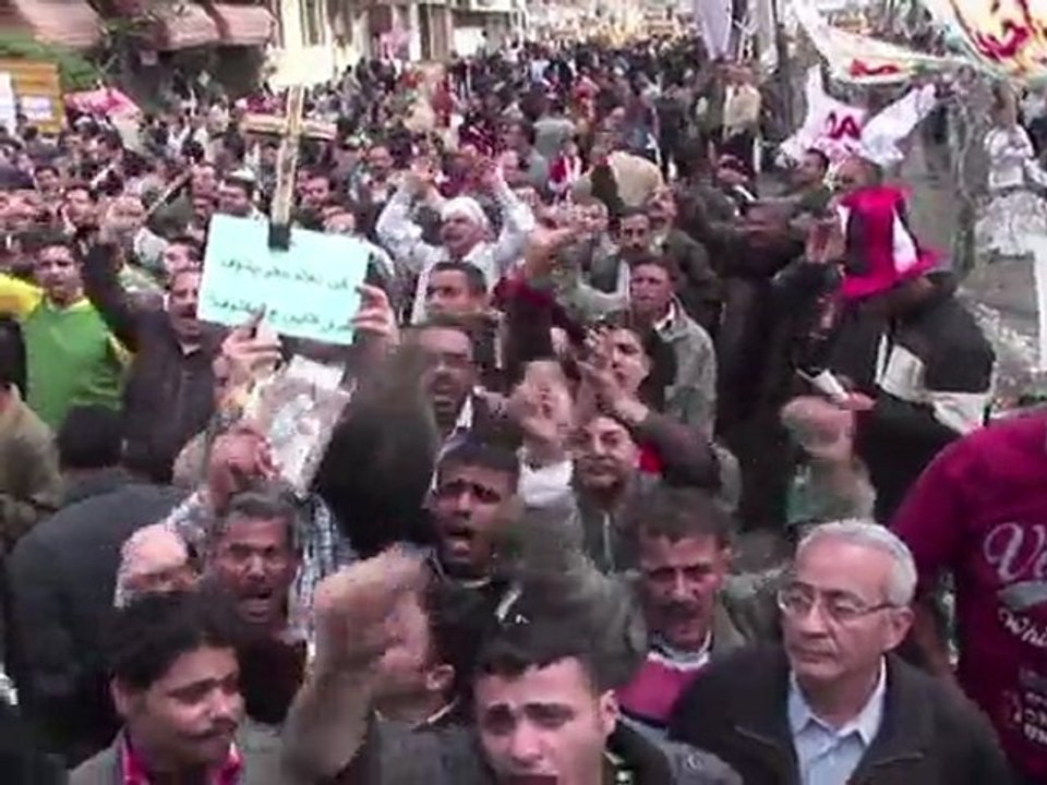 Violences confessionnelles: les coptes d'Egypte manifestent