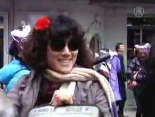 South Korean Women Dance on International Women's Day