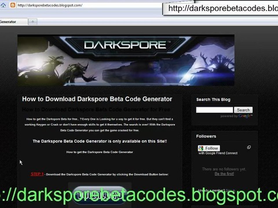 Darkspore Beta Keygen Crack [UPDATED]