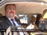 Car makers launch high-tech models at CeBIT fair