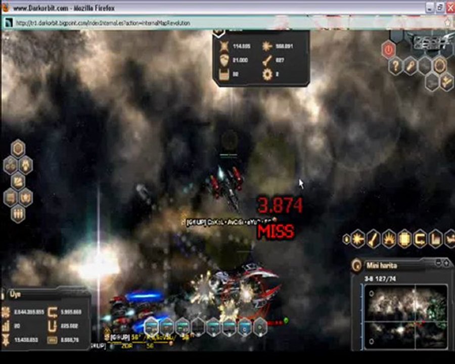 Darkorbit Tr1 Grup klanı baskında