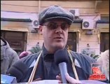 Napoli - Protestano i dipendenti TESS