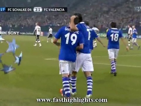 Σάλκε - Βαλένθια (2-1, Γκαβράνοβιτς)