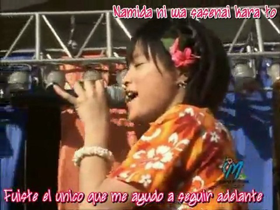 Eri, Sayumi & Reina - Namida ni wa Shitakunai (sub español)