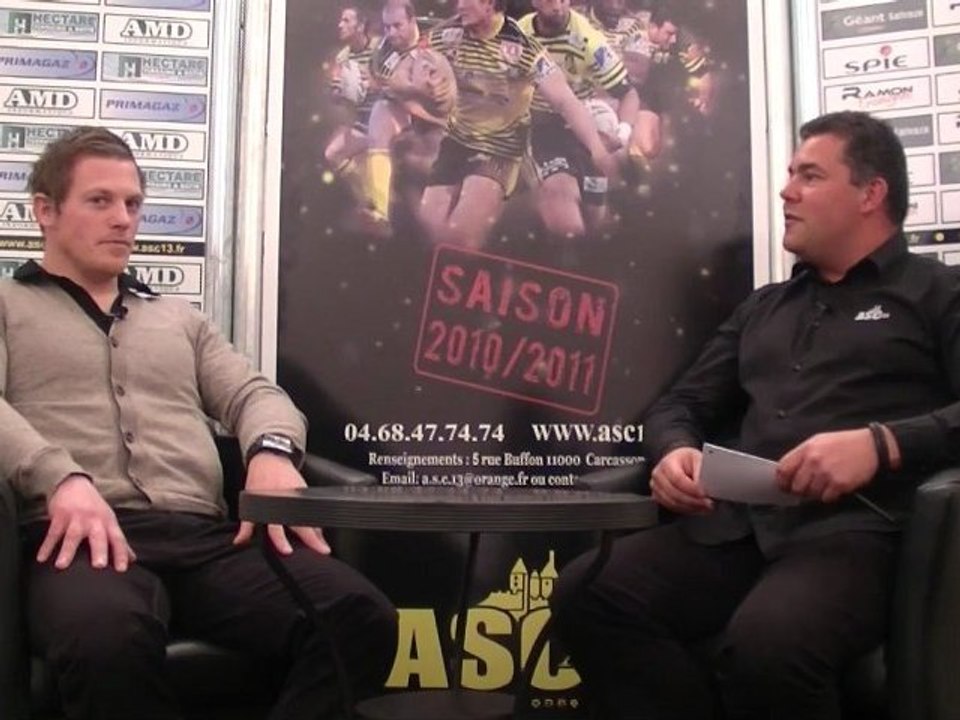 Canal 13 : l'émission rugby ASC XIII Tenu de Soirée 10 03 11