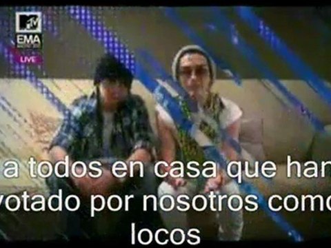 EmaS 2010 Tokio Hotel ganadores