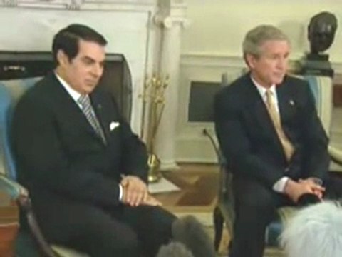 Tunisie ben ali humilié par bush