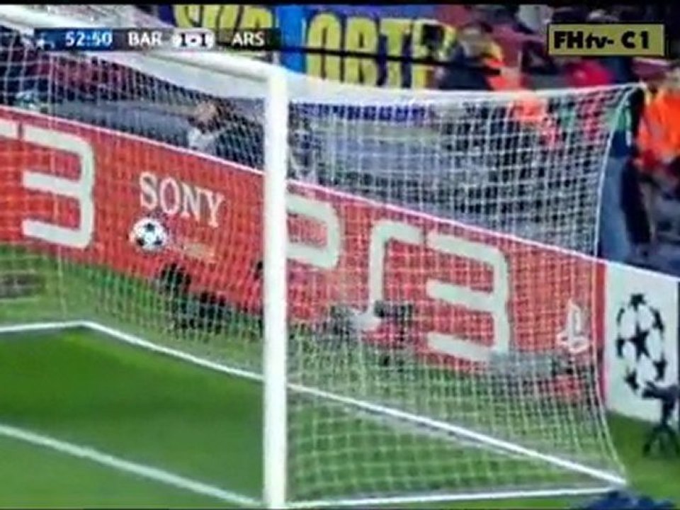 バルセロナVSアーセナル チャンピオンズリーグ '10-11 ベスト16 2ndレグ