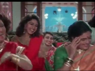 Alok Nath, Anupam Kher & Reema Lagoo in Aaj Humaare Dil Mein - Hum Aapke Hain Koun