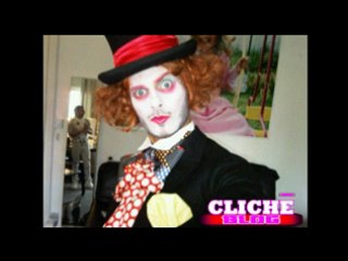 MAT POKORA EN CHAPELIER FOU POUR DANSE AVEC LES STARS SAMEDI