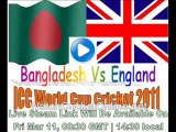 watch England vs Bangladesh world cup match stream online