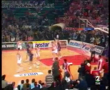 OLYMPIAKOS- BARCELONA 73-58 EUROLEAGUE FINAL 1997