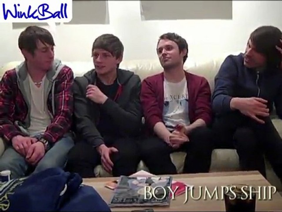 Boy Jumps Ship interview with Winkball at The Cluny
