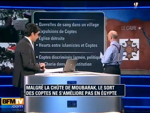 BFMTV : Les Coptes d'Égypte sont en ébullition