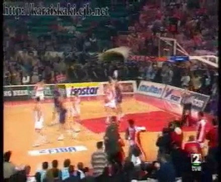 OLYMPIAKOS- BARCELONA 73-58 EUROLEAGUE FINAL 1997