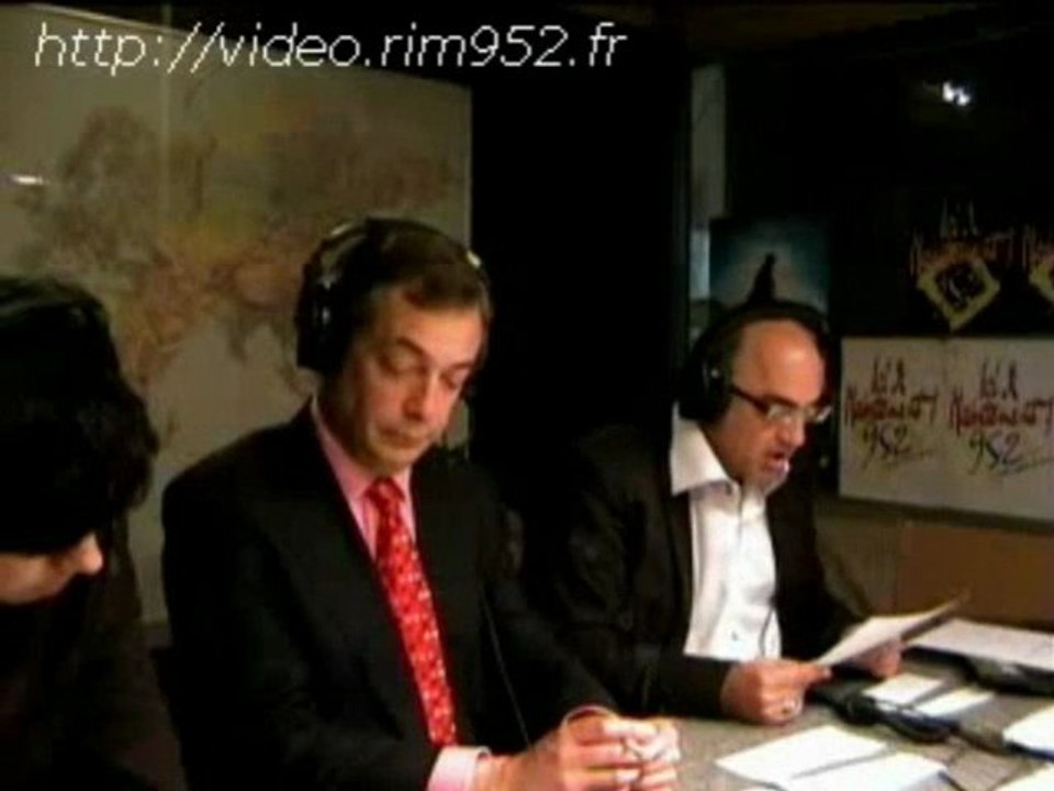 Nigel Farage - L'Arnaque européenne 1/2
