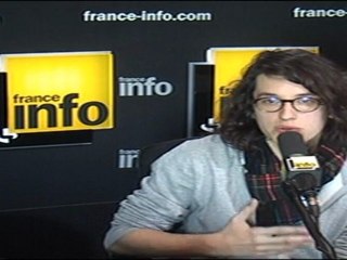 France Info culture avec Bastien Vivès pour "Polina".