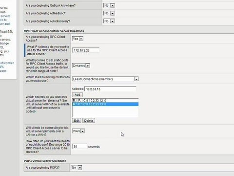 BIG-IP Configuration Series: Exchange Application ...