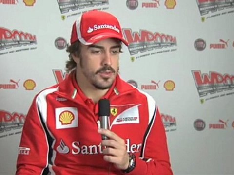 F1, Wrooom 2011: Intervista a Fernando Alonso