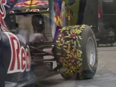 F1 - Giro d'onore di Vettel a Berlino