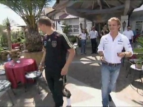 F1, GP Canada 2010: La Mercedes ed i Mondiali di calcio